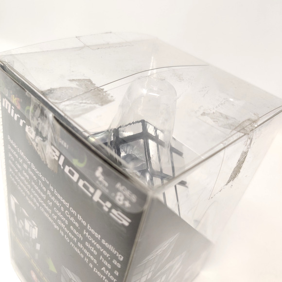 Rubiks Cube Mirror Blocks Edition Puzzle Game 2010 Winning Moves 8+ NOB Rare HTF - Picture 14 of 14